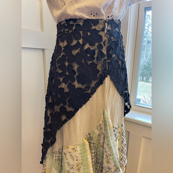 Vintage Cotton/Lace Dagg and Stacey Skirt Size Medium​​ - Picture 2 of 6